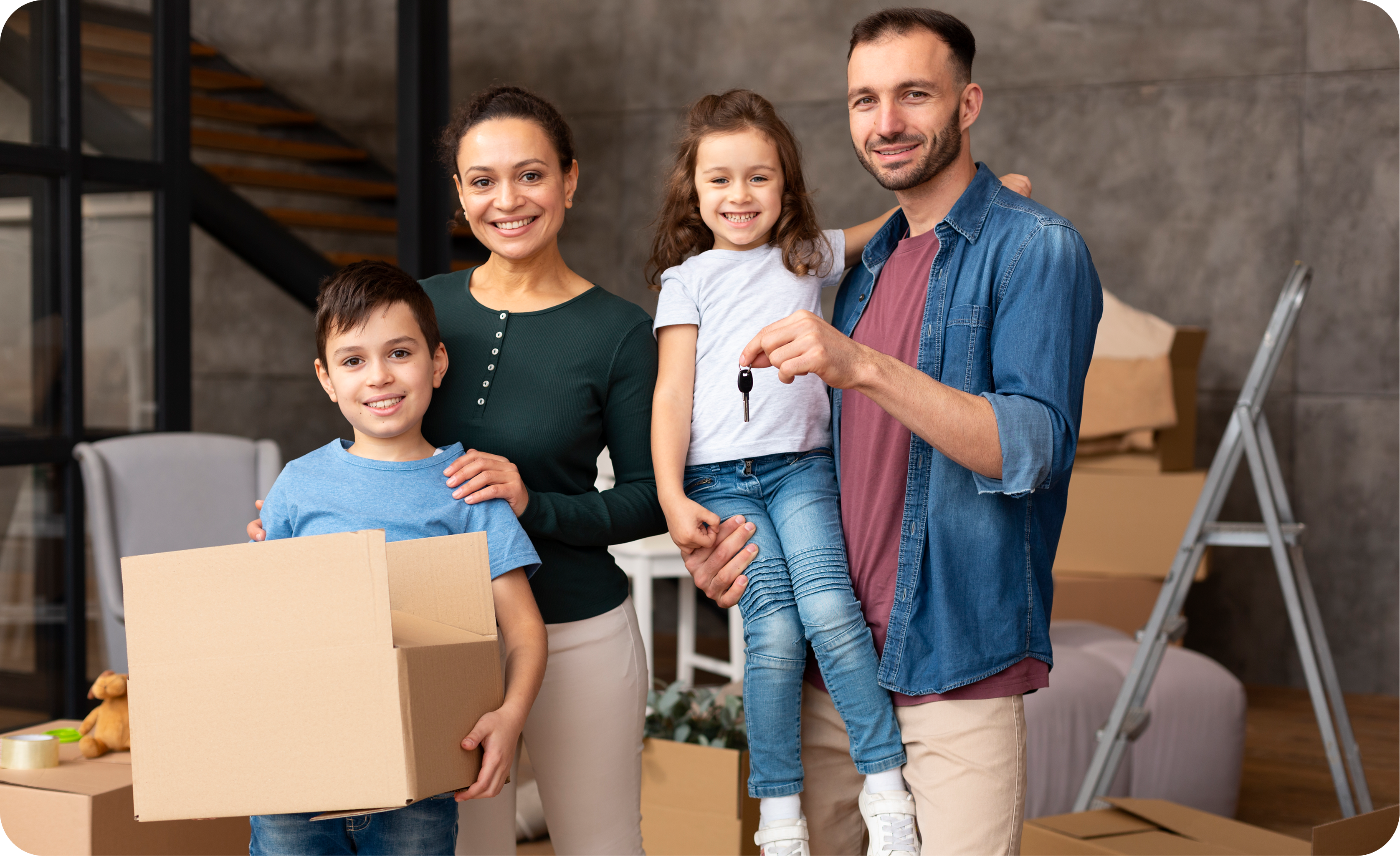 Tipos de mudanças residenciais
